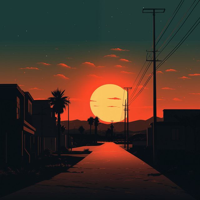 'Evening Lights' cover art