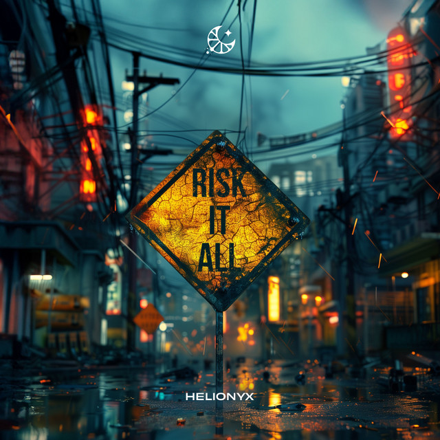 'Risk It All (Sped Up & Slowed + Reverb)' cover art