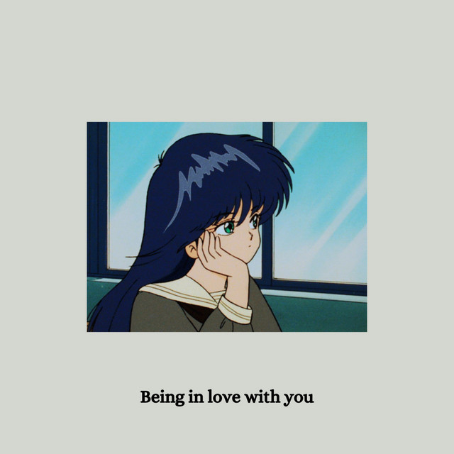 'Being in love with you' cover art