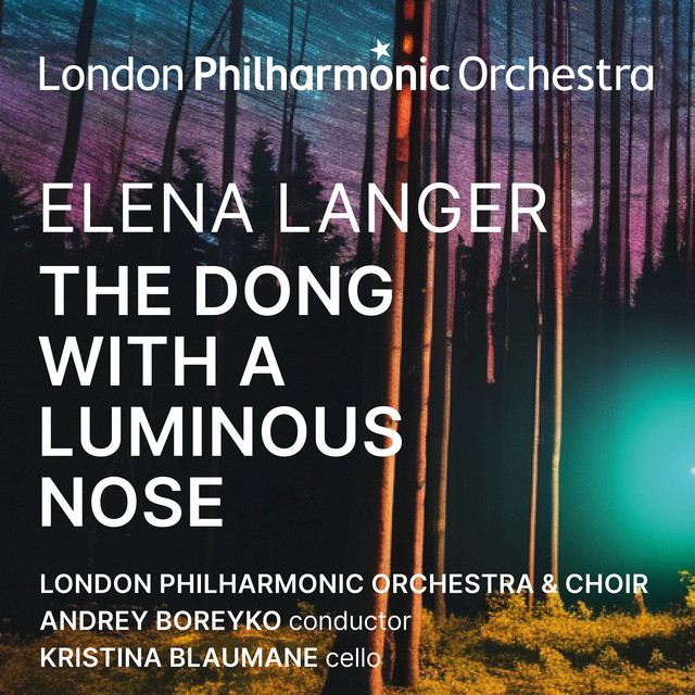 'Elena Langer: The Dong with a Luminous Nose (Live)' cover art