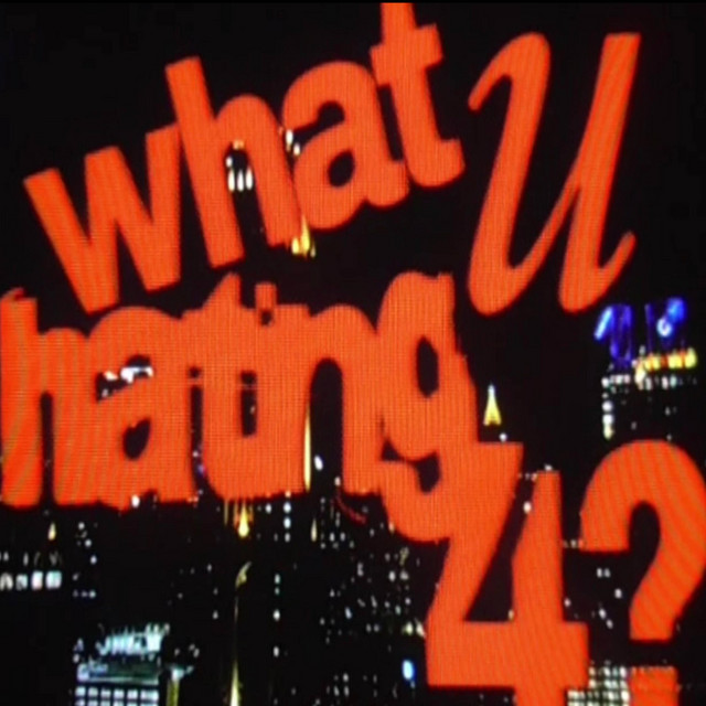 'Whatuhating4?' cover art