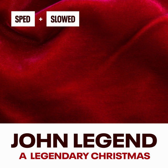 'A Legendary Christmas (Sped + Slowed)' cover art