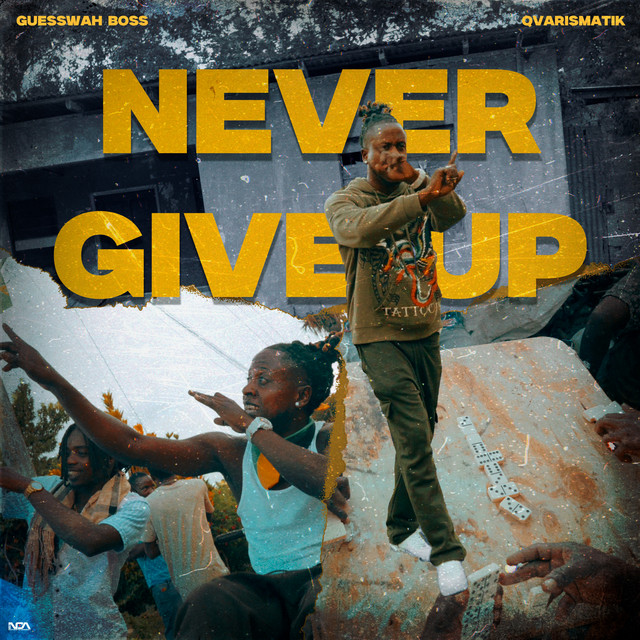 'Never Give Up' cover art