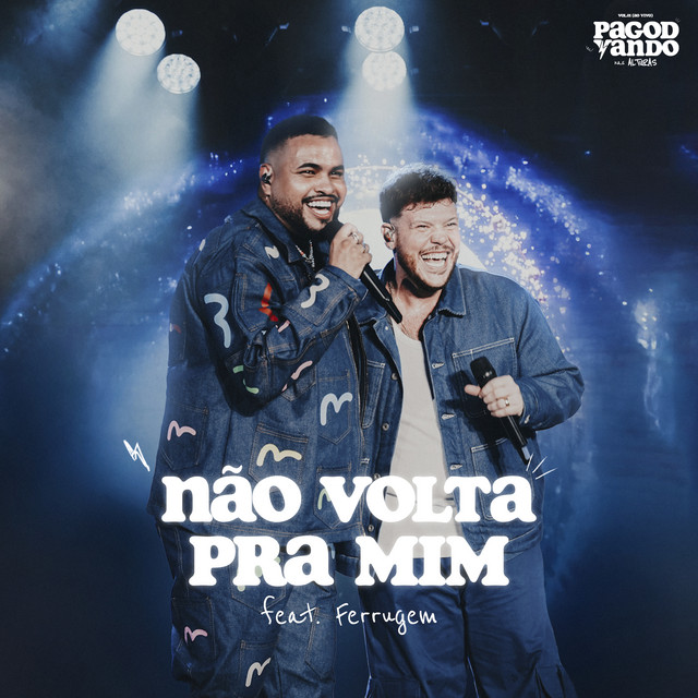 'Não Volta Pra Mim (Ao Vivo)' cover art
