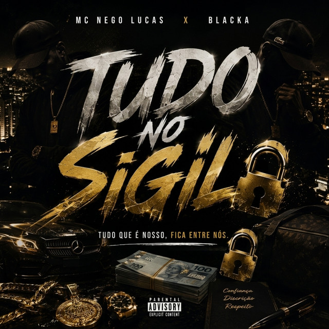 'Tudo no Sigilo' cover art