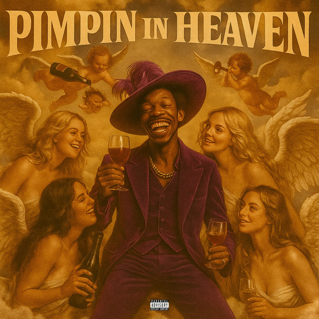 'Pimpin in Heaven' cover art