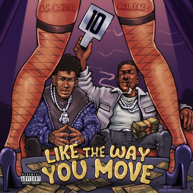 'Like The Way You Move (feat. Blueface)' cover art
