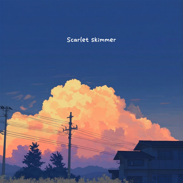 'Scarlet skimmer' cover art