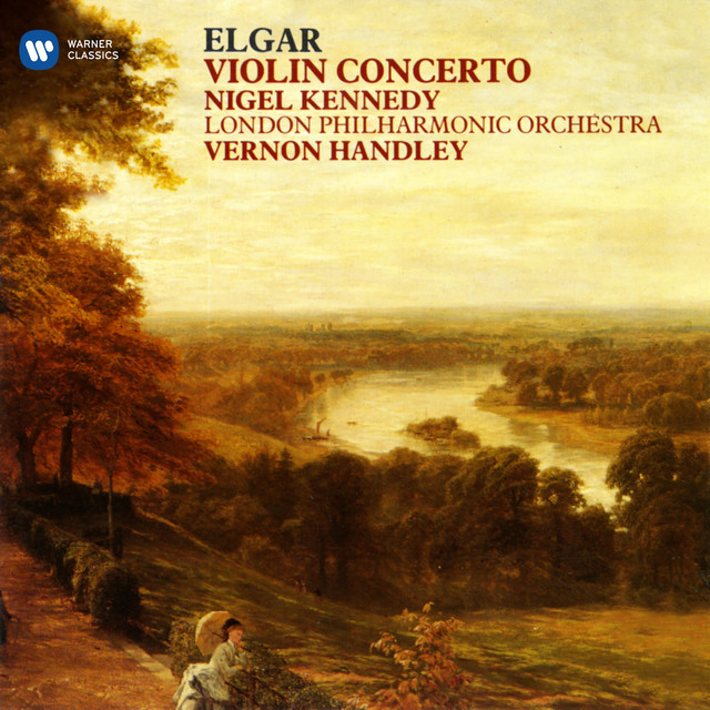 'Elgar: Violin Concerto & Introduction and Allegro' cover art