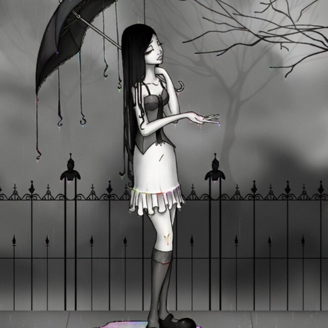 'in the rain' cover art