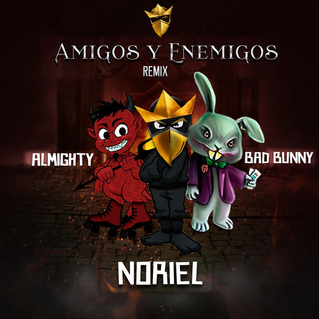 'Amigos y Enemigos (Remix)' cover art