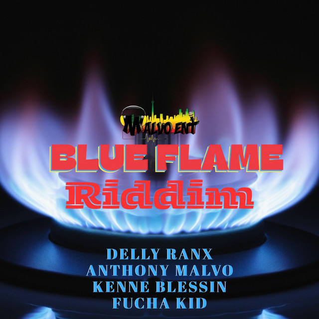 'Blue Flame Riddim' cover art