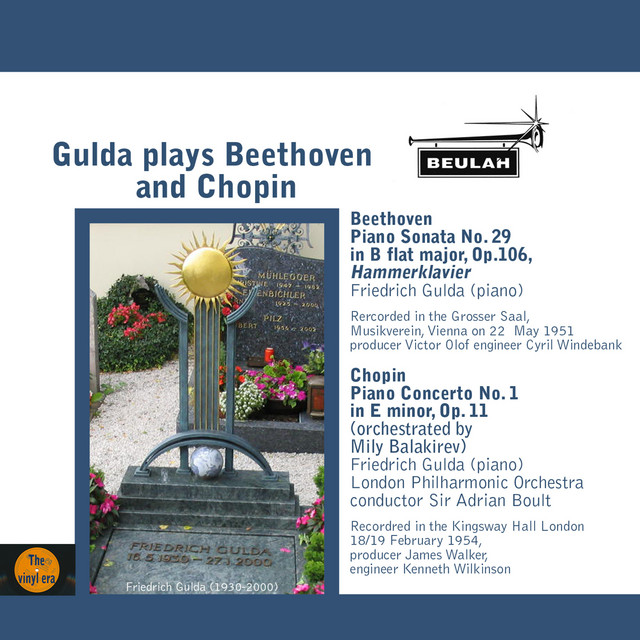 'Gulda Plays Beethoven and Chopin' cover art