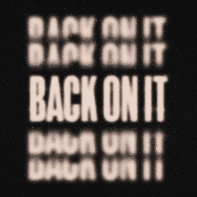'Back on It' cover art
