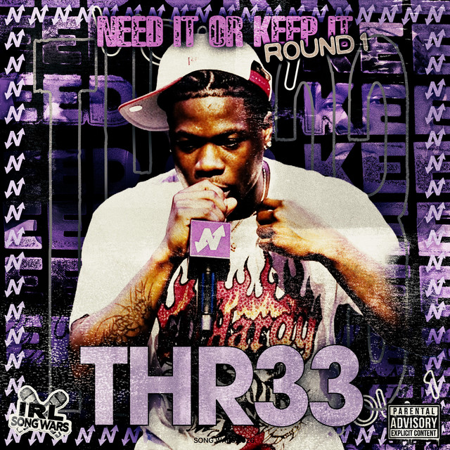 'thr33 Round 1' cover art