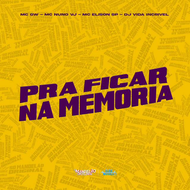 'Pra Ficar na Memoria' cover art