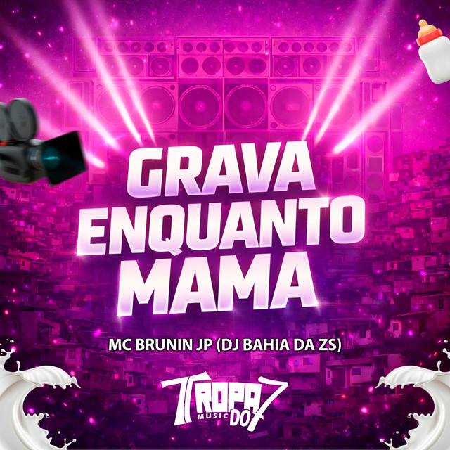 'Grava enquanto mama' cover art