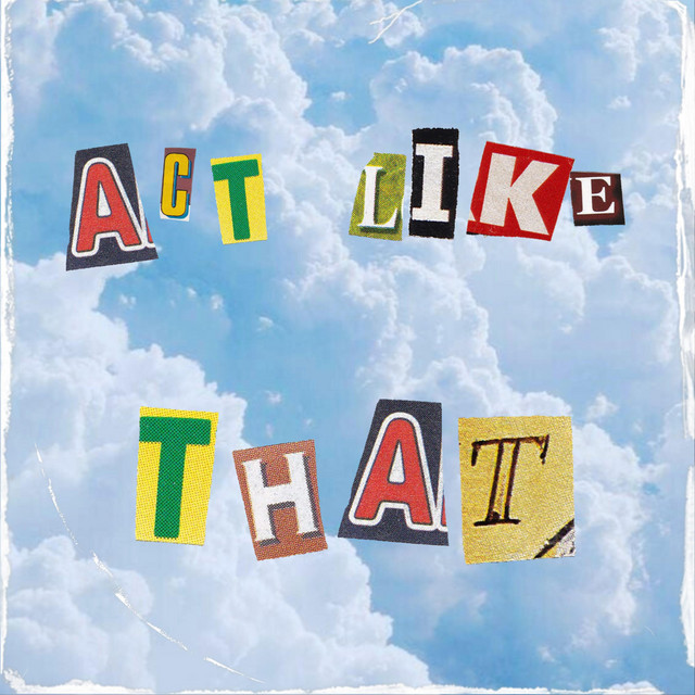'Act Like That' cover art