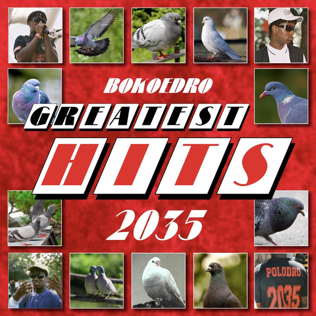 'Greatest Hits of 2035' cover art