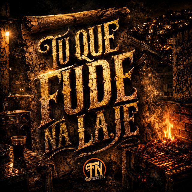 'TU QUE FUDE NA LAJE' cover art