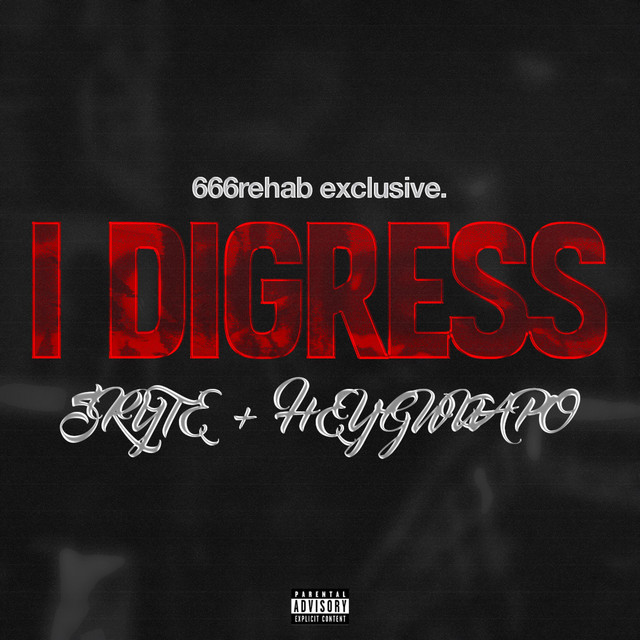 'I DIGRESS' cover art