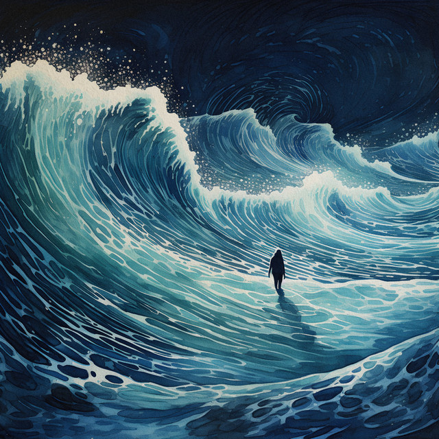 'Drifting Between Two Lines' cover art