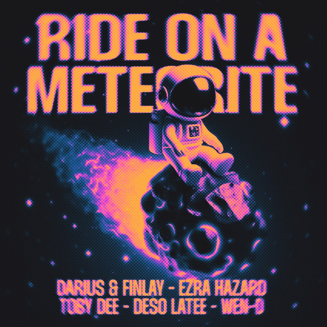 'Ride On a Meteorite' cover art