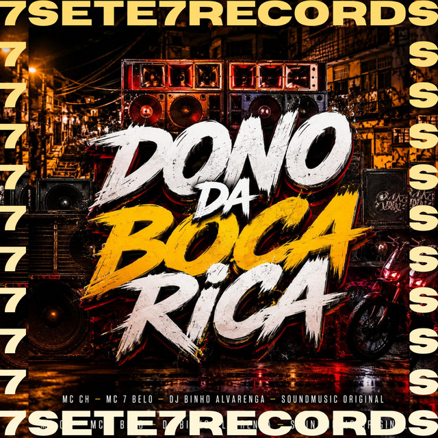 'DONO DA BOCA RICA' cover art