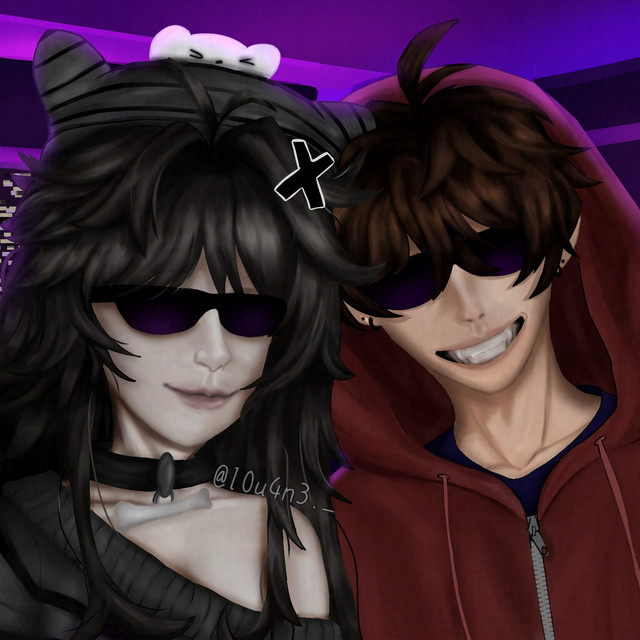 'Party goers' cover art