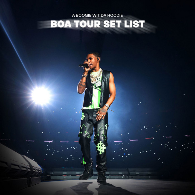 'A Boogie Wit Da Hoodie: Better Off Alone Tour Set List' cover art