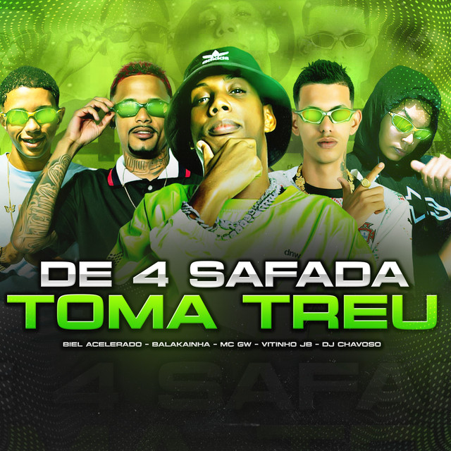 'De 4 Safada Toma Treu' cover art