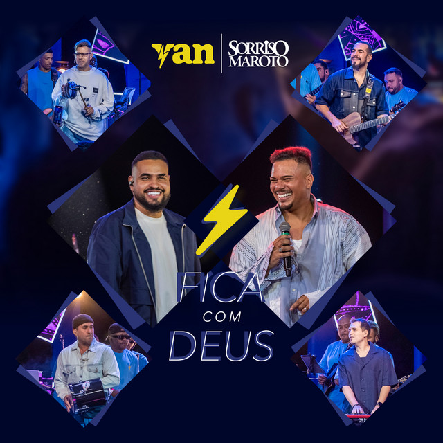 'Fica com Deus (Ao Vivo)' cover art