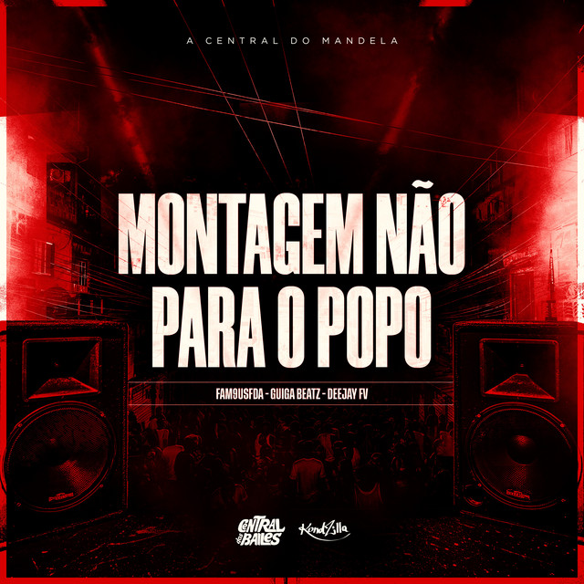 'Montagem Não Para o Popo' cover art