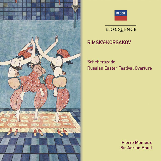'Rimsky-Korsakov: Scheherazade, Russian Easter Festival Overture' cover art