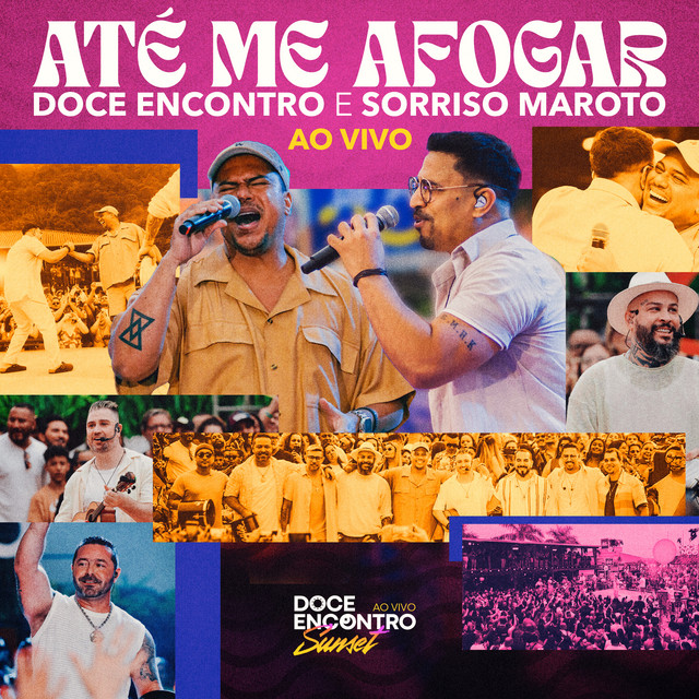 'Até Me Afogar (Ao Vivo)' cover art