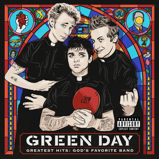 'Greatest Hits: God's Favorite Band' cover art
