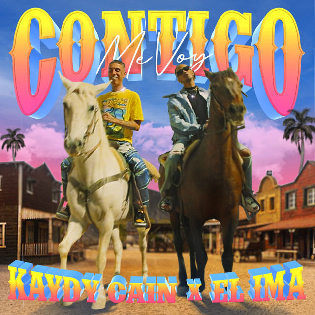 'Contigo Me Voy' cover art