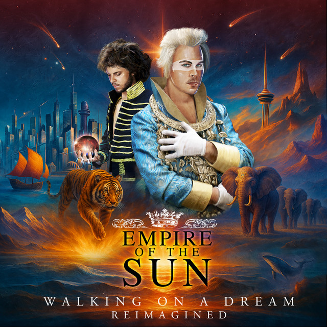 'Walking On A Dream (Reimagined)' cover art