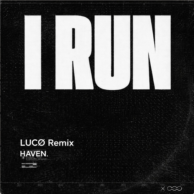 'I RUN (LUCØ Remix)' cover art