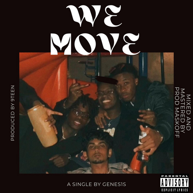 'We move' cover art
