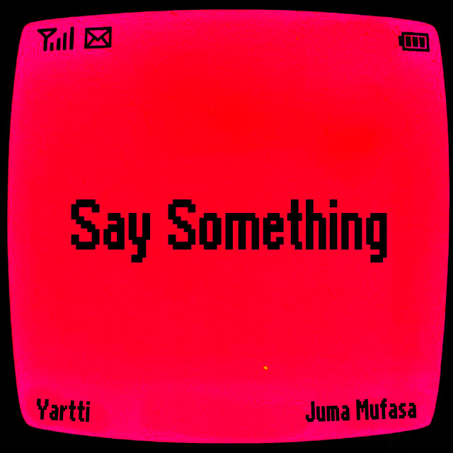 'Say Something' cover art