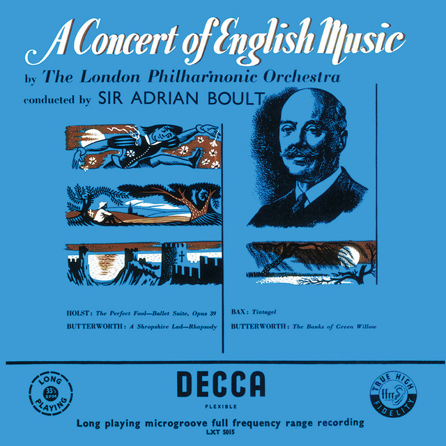 'A Concert of English Music (Adrian Boult – The Decca Legacy I, Vol. 14)' cover art