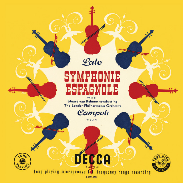 'Lalo: Symphonie espagnole; Saint-Saëns: Havanaise, Introduction et Rondo Capriccioso (Remastered 2024)' cover art