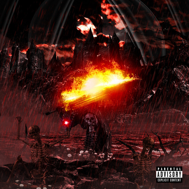 'BLOOD RAIN' cover art