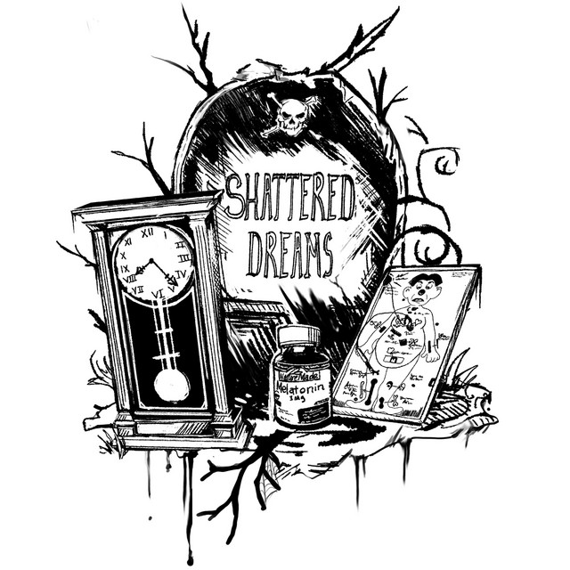 'Shattered Dreams' cover art