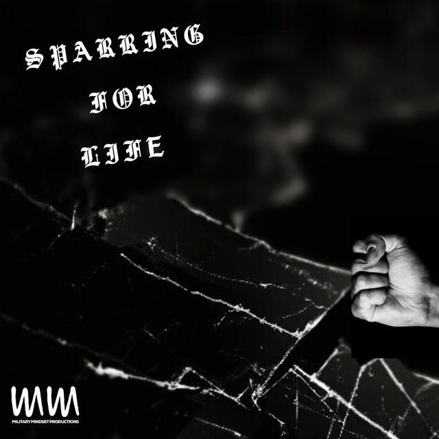 'SPARRING FOR LIFE' cover art