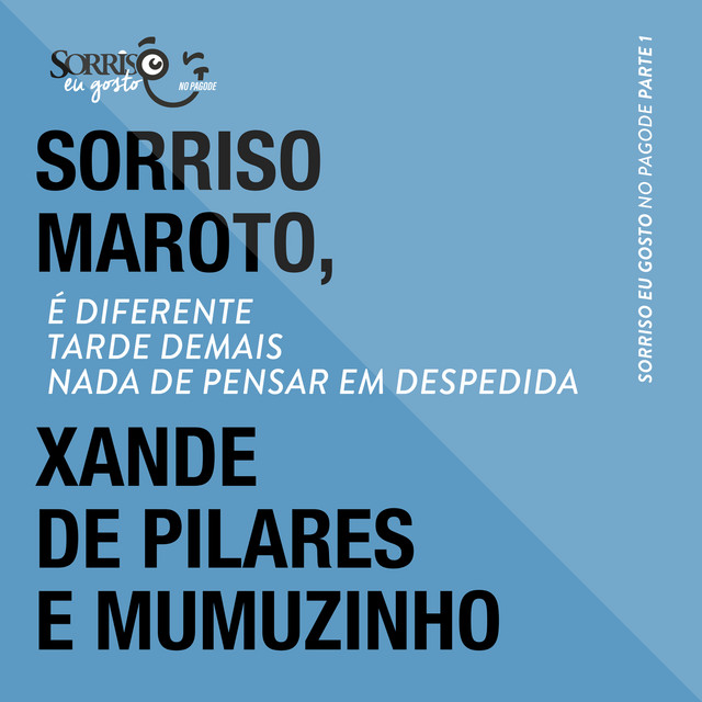 'É Diferente / Tarde Demais / Nada de Pensar em Despedida (Ao Vivo)' cover art