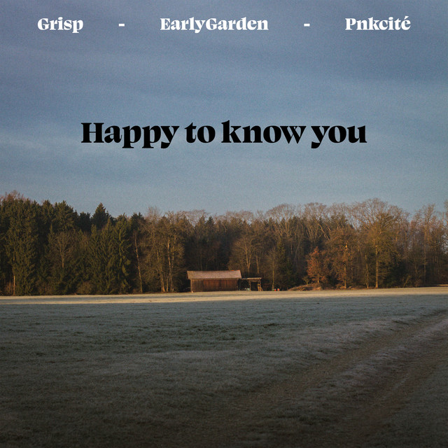 'Happy to know you' cover art