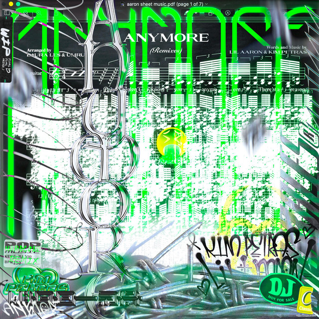 'Anymore Remixes' cover art