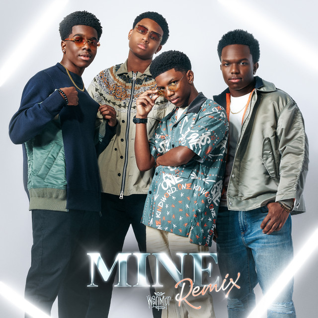 'Mine (Remix)' cover art